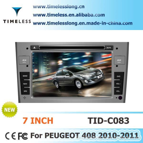 Special Car DVD for Peugeot 308 408 with GPS TV Radio Multi Function Steering Wheel Control (TID-C083)